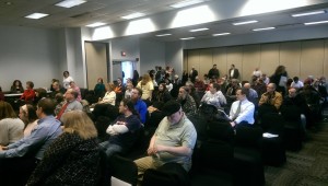 Ohio residents and SSDP students packed the town hall meeting on medical marijuana