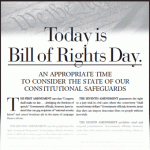 Today is Bill of Rights Day