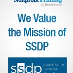 The Nonprofit Printing Program by PrintRunner Sponsors Students for Sensible Drug Policy