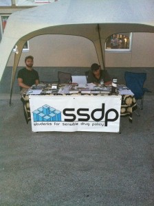 USF Chapter Members Jason & Gabe at the Slightly Stoopid/ 311 concert