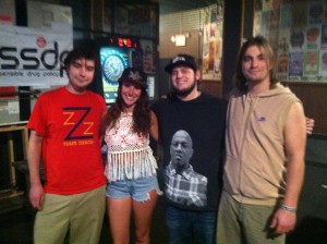 USF Chapter Members with Sam & Billy Brouse of Papadosio