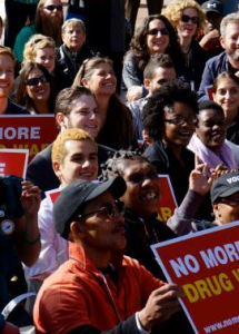 Evan Eisenberg at the DPA Victory Walk in Denver, Colorado