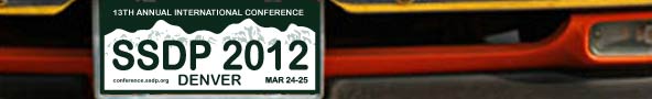 2012 SSDP Conference