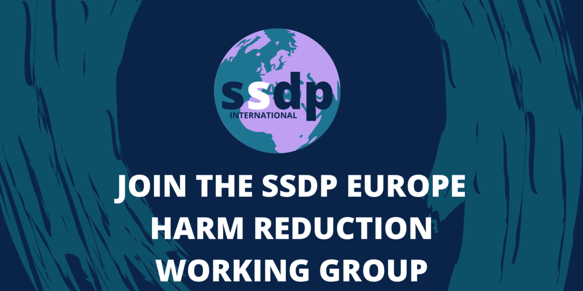 Join the SSDP Europe Harm Reduction Working Group