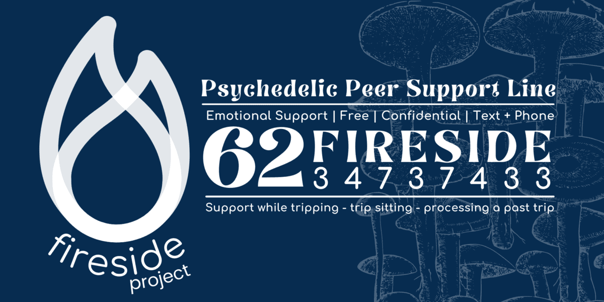 Fireside Project logo including hotline number: 623-473-7433
