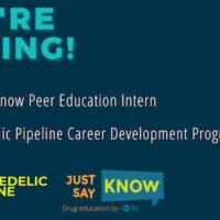 We’re Hiring Interns for Just Say Know & Our Psychedelic Pipeline!
