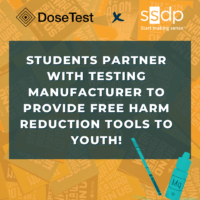 Students partner with testing manufacturer to provide free harm reduction tools to youth