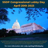 SSDP to mobilize National 4/20 Lobby day
