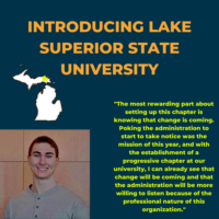 Introducing Lake Superior State University SSDP!