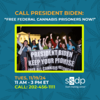 Call President Biden TODAY for the National Day of Action for Cannabis Clemency